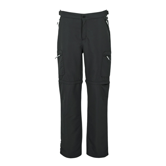 Men's Leesville III Zip Off Walking Trousers Ash