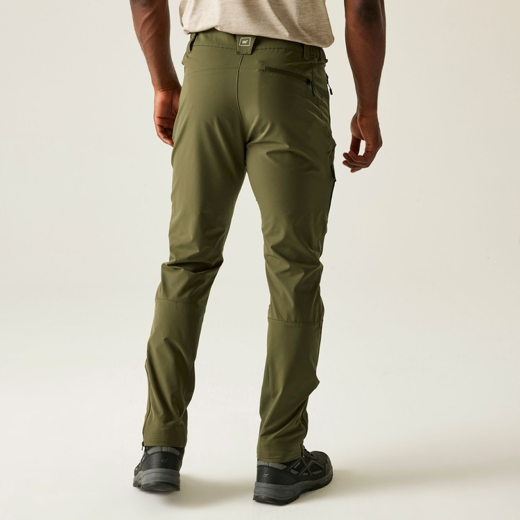 Men's Montorn Walking Trousers - Olive Green | Regatta