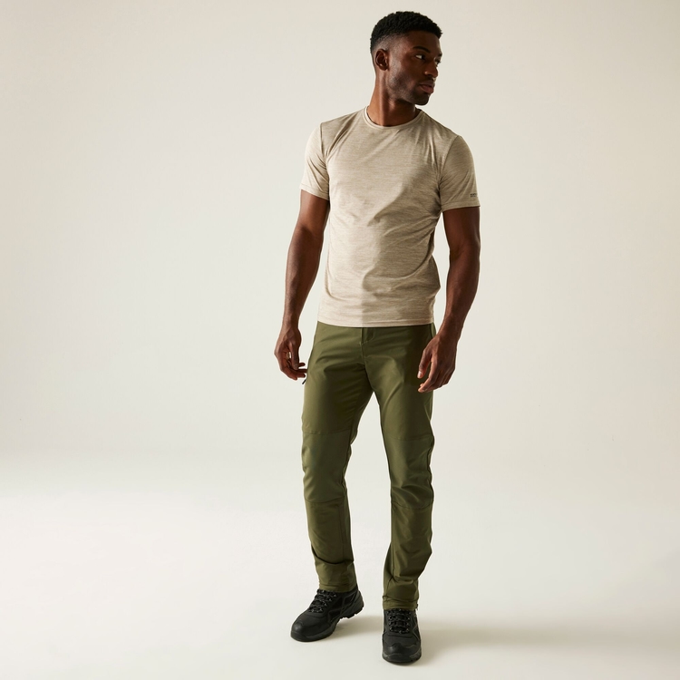 Men's Montorn Walking Trousers - Olive Green | Regatta