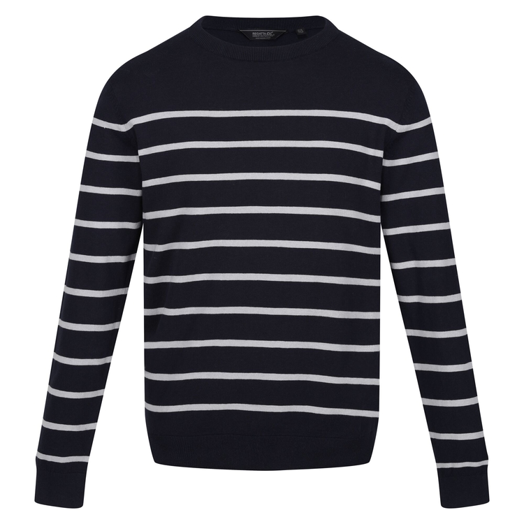 Black and white striped jumper mens best sale