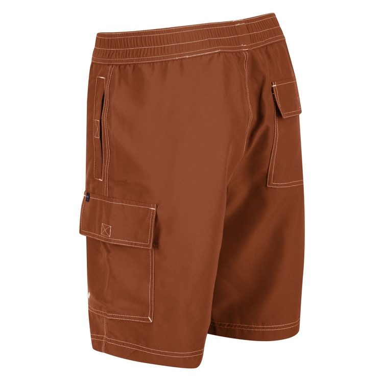 Men s Hotham IV Board Shorts Gingerbread Regatta ROW