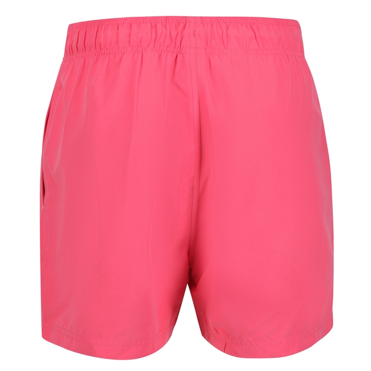 Womens hot pink swim shorts top