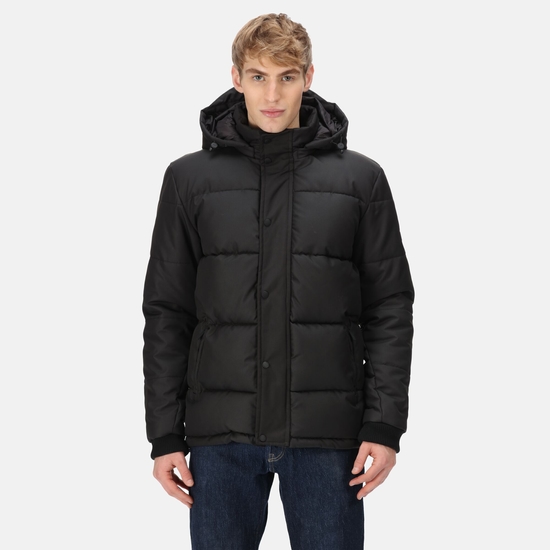 Men s Farren Lightweight Puffer Jacket Black