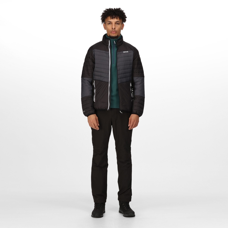 Men s Halton VI Softshell Jacket Dark Grey Black Regatta ROW