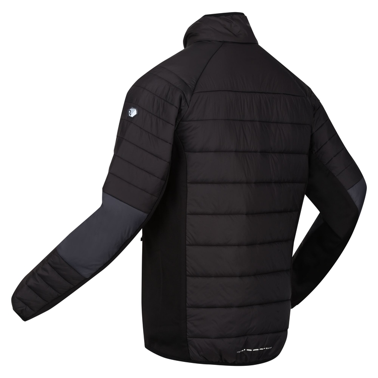 Men s Halton VI Softshell Jacket Dark Grey Black
