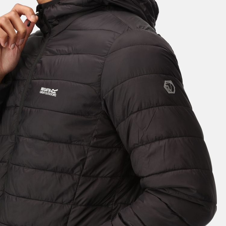 Hillpack Veste a capuche legere pour homme Noir Regatta FR