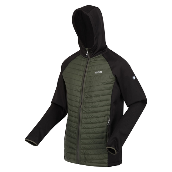 Men s Andreson VII Hybrid Lightweight Jacket Dark Khaki Bl