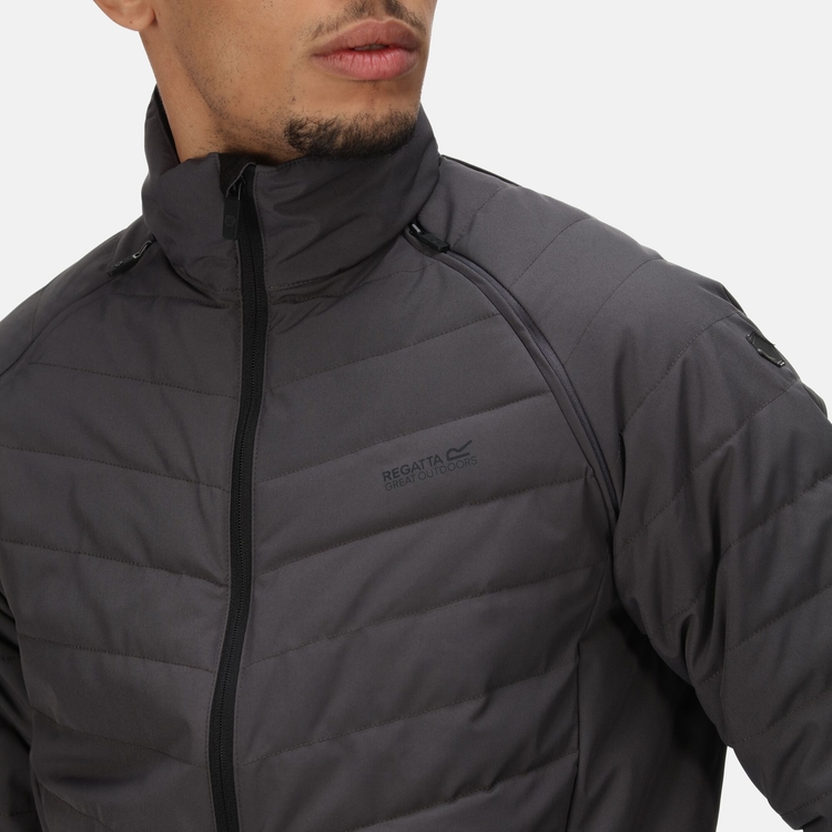 Men s Bennick 2 in 1 Jacket Dark Grey Regatta ROW