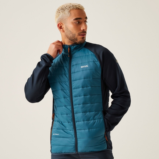 Men's Clumber IV Hybrid Jacket - Moroccan Blue Navy Fox | Regatta ROW