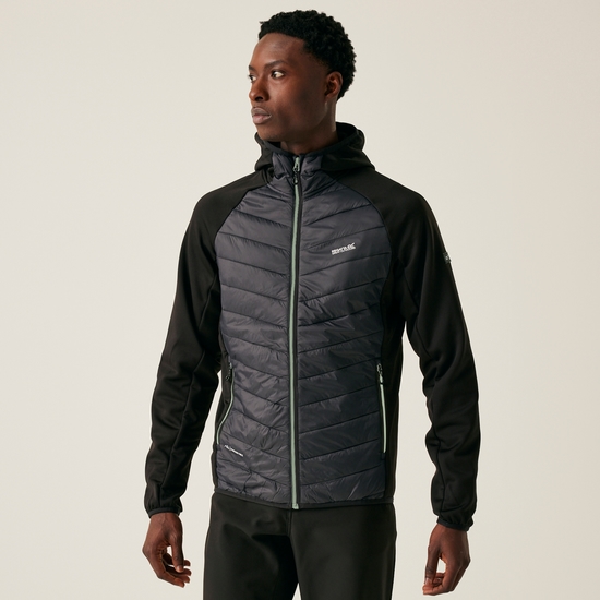Men s Andreson VIII Hybrid Jacket Ash Black Regatta IE