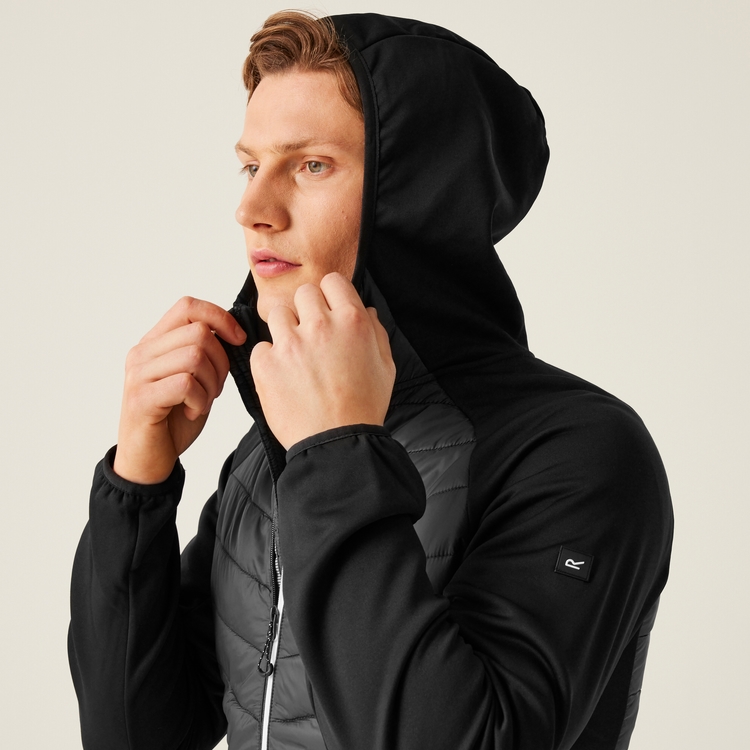 Men s Andreson VIII Hybrid Jacket Ash Black Regatta IE