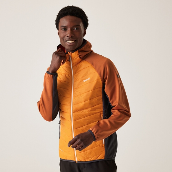 Men s Andreson VIII Hybrid Jacket Orange Pepper Burnt Copper Ash Regatta UK