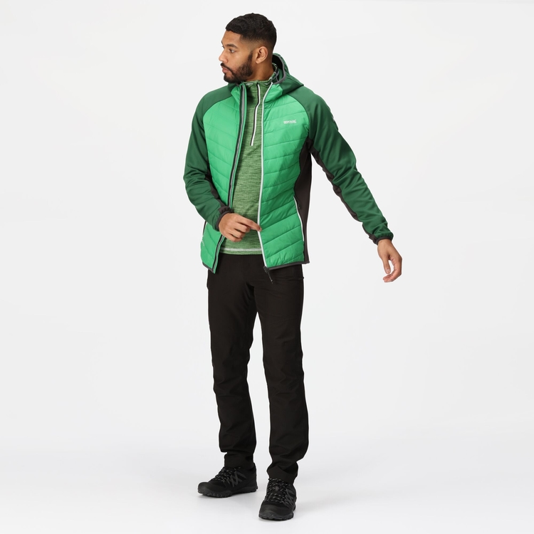 Men's Andreson VIII Hybrid Jacket - Field Green Eden Ash