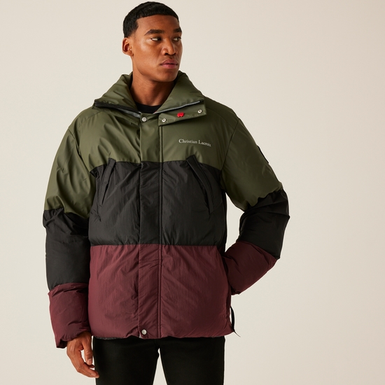 Mens baffle jacket sales