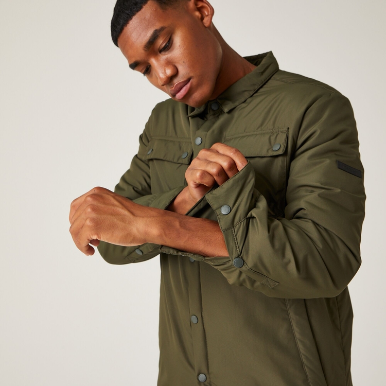 Men's Vinca Shacket Jacket - Dark Khaki | Regatta