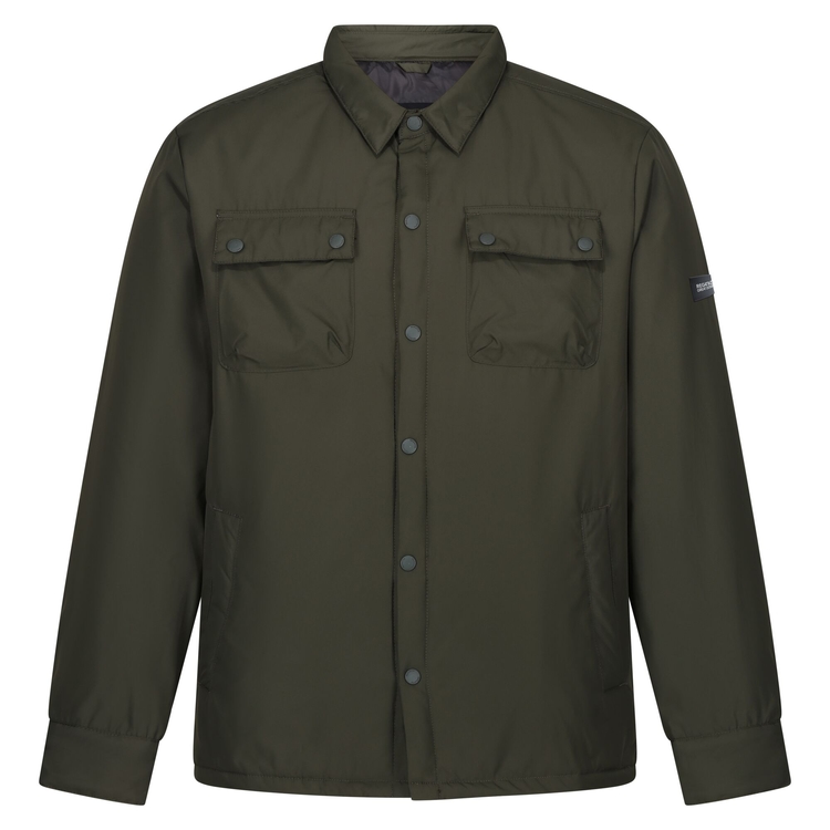 Men's Vinca Shacket Jacket - Dark Khaki | Regatta