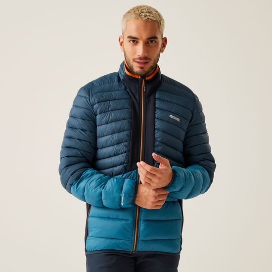 Men's Leedre Hybrid Jacket - Moonlight Denim Moroccan Blue | Regatta
