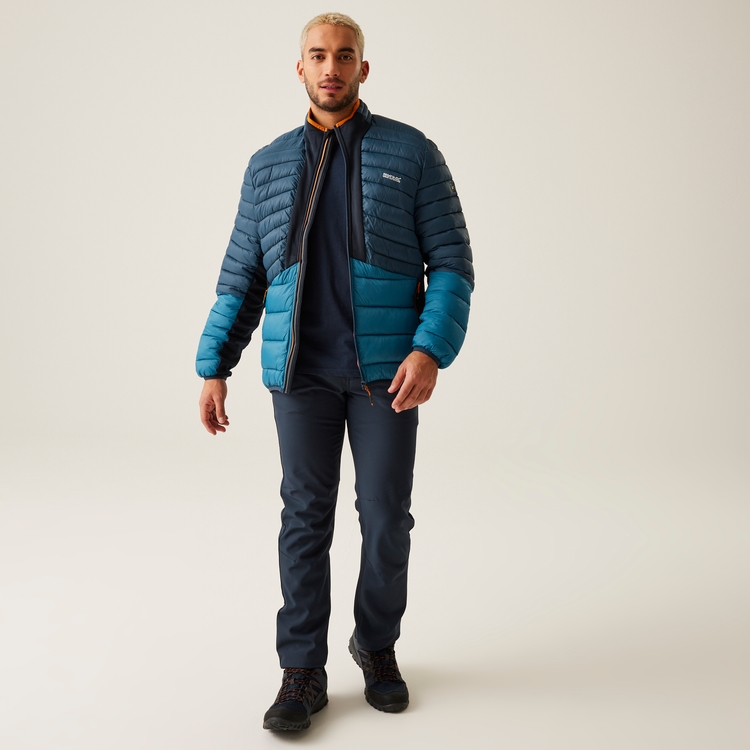 90-00’s JPG Homme Belted Hybrid Jacket Jean Paul Gaultier - 90's Hybrid Belted Trench/Denim Jacket