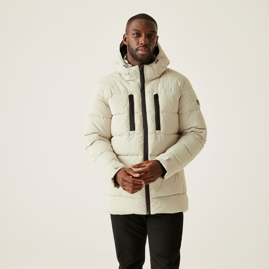 Rains padded parka mens shop