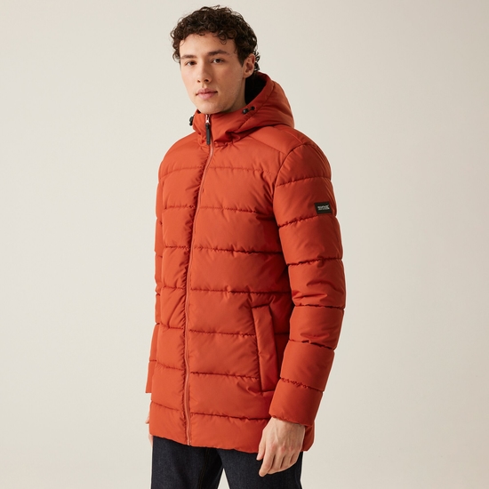 Ochre padded jacket shop