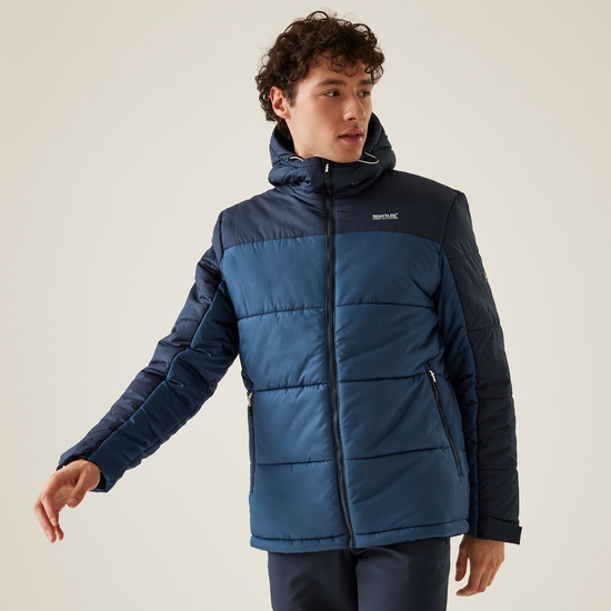 Men s Nevado VII Insulated Padded Jacket Navy Admiral Blue Regatta IE