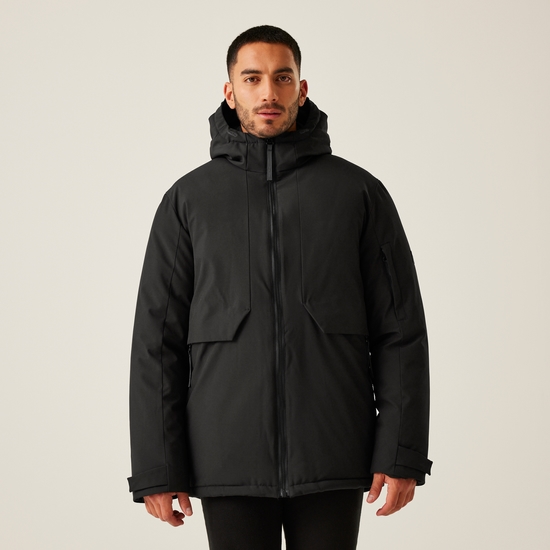 Men s Dallymoore Insulated Padded Jacket Black Black