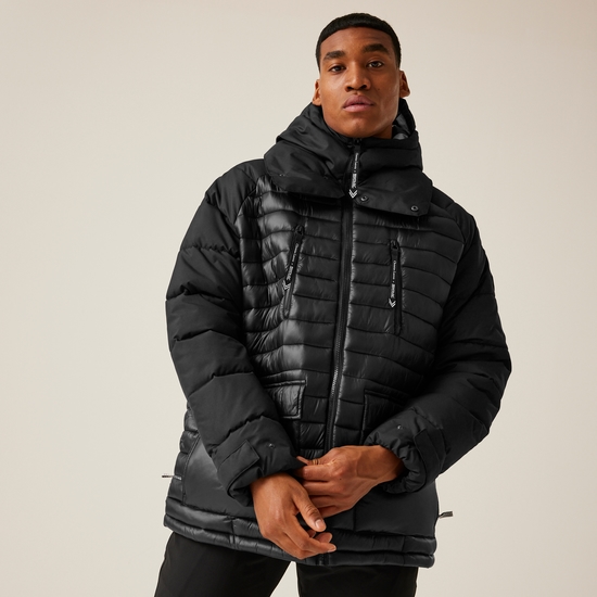 Christian Lacroix Men s Congenies Short Padded Jacket Black Regatta UK