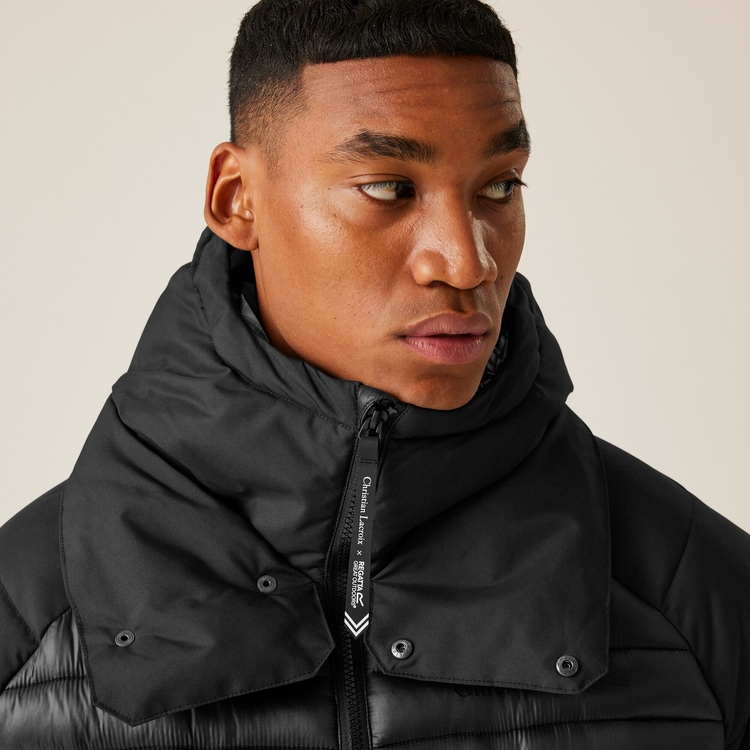 Christian Lacroix Men s Congenies Short Padded Jacket Black Regatta ROW