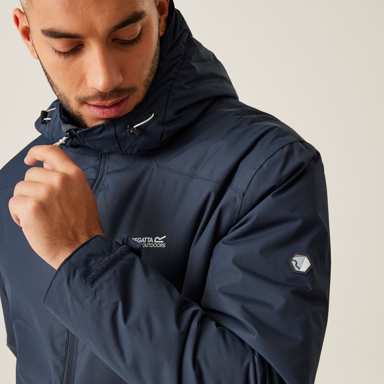 Men s Thornridge II Waterproof Insulated Jacket Navy Regatta UK
