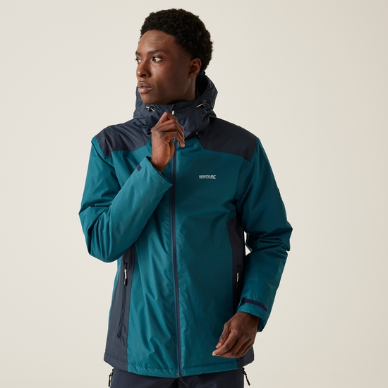 Men s Thornridge II Waterproof Insulated Jacket Moroccan Blue Navy Regatta ROW