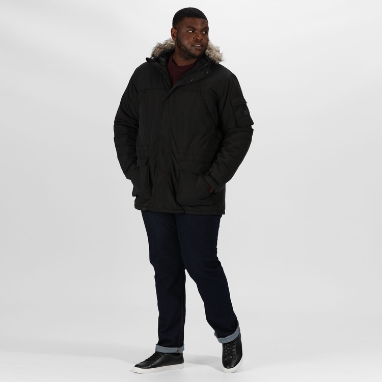 Men s Salinger II Waterproof Insulated Parka Jacket Black