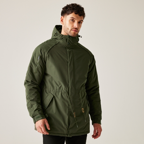 Men's Salinger III Parka Jacket Dark Khaki