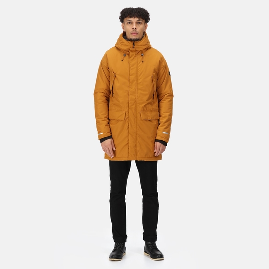 Men s Tavaris Waterproof Parka Jacket Cathay Spice Regatta ROW