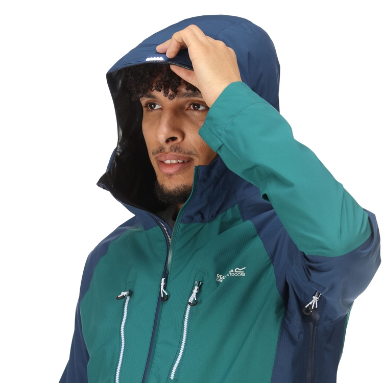 Blue green jacket hotsell