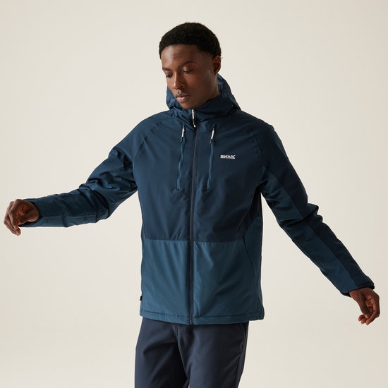 Waterproof technical padded jacket on sale