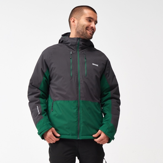 Men s Highton Stretch Padded Jacket III Ash Eden Regatta ROW