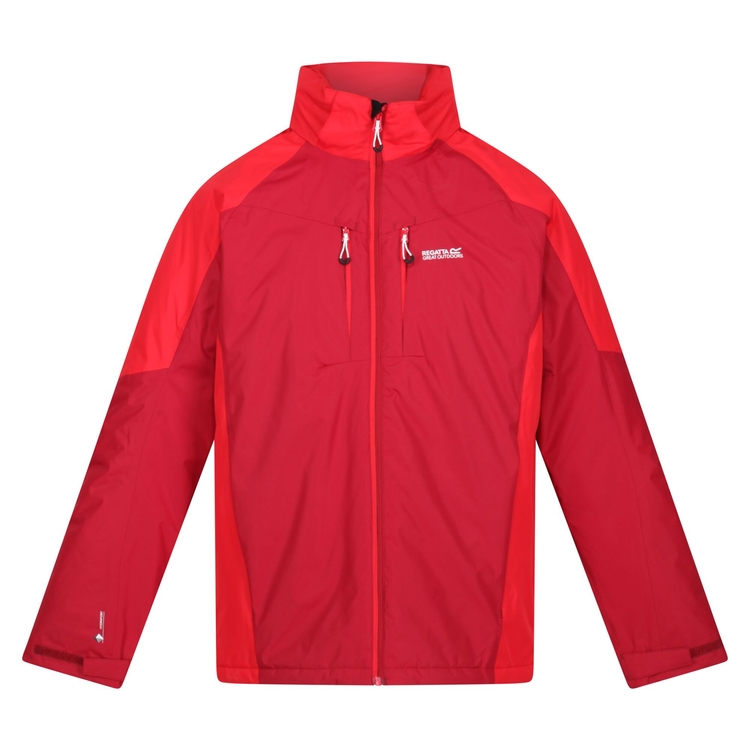 Men s Winter Calderdale Waterproof Jacket Dark Red Chinese Red Regatta ROW