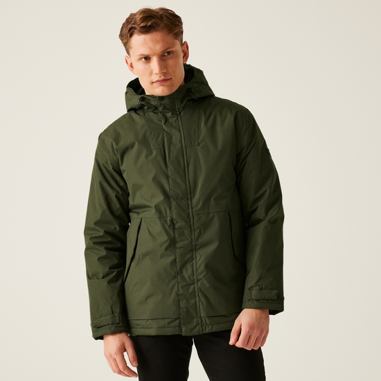 Men s Sterlings IV Waterproof Jacket Dark Khaki