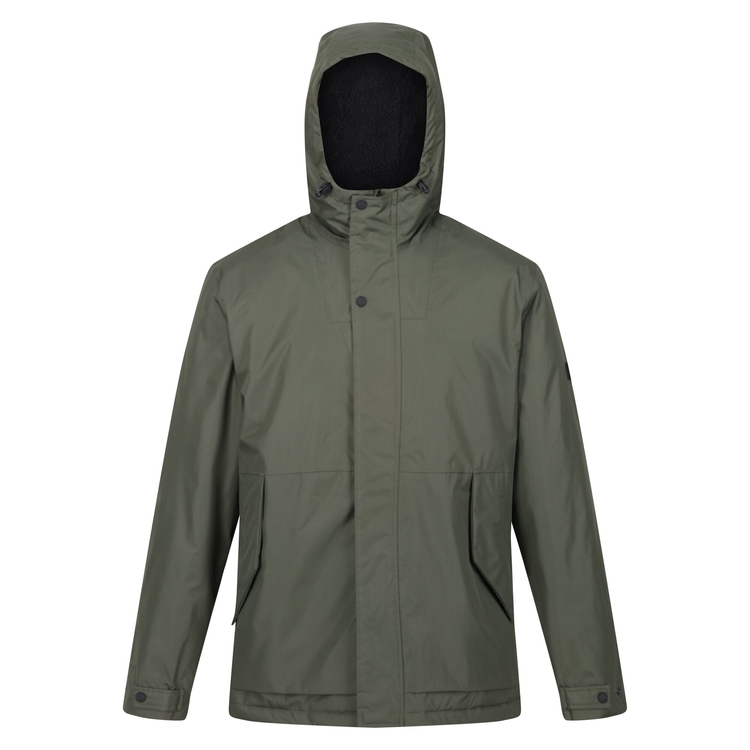 Regatta khaki waterproof jacket sales