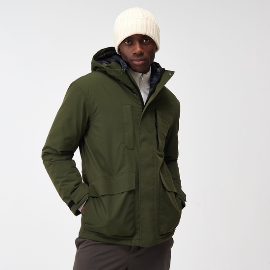 Khaki windbreaker mens online