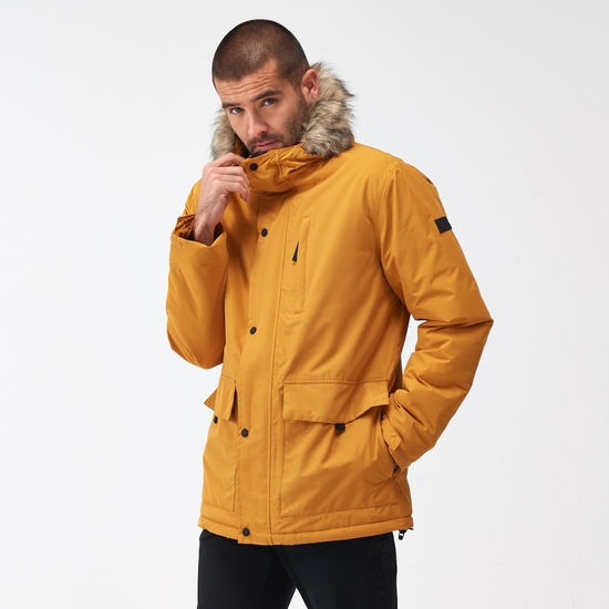 Men s Salinger IV Waterproof Jacket Gold Cumin Regatta UK
