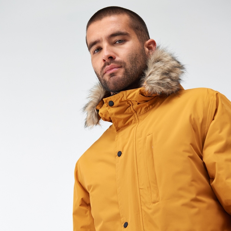 Salinger IV Homme Veste impermeable Jaune
