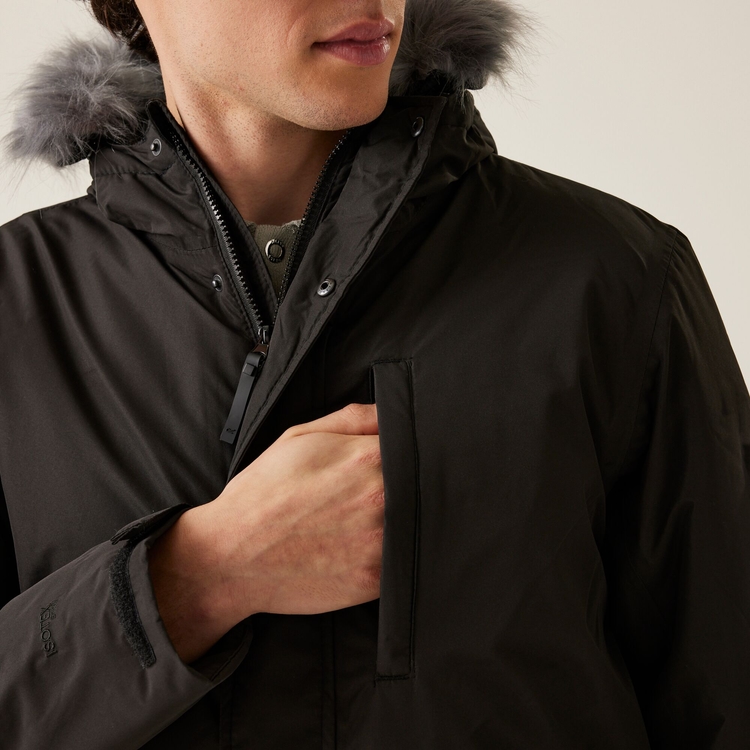 Men s Salinger IV Waterproof Jacket Black Regatta UK