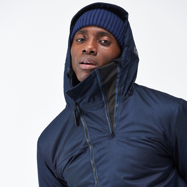 Jacket with earphones built in best sale