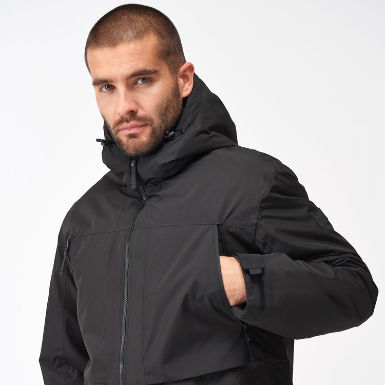 Regatta laureen black waterproof parka on sale
