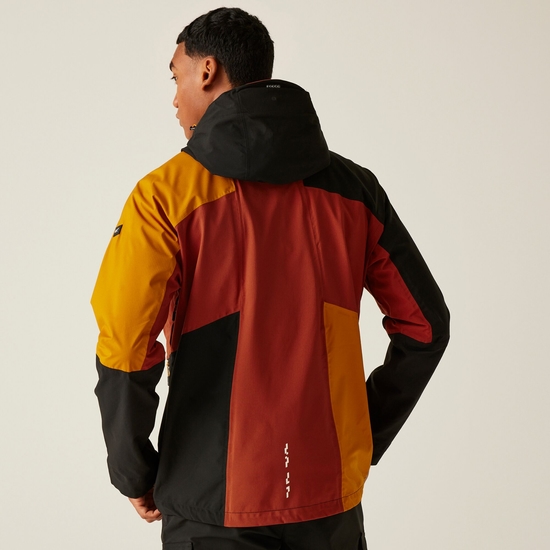 Men's Sacramento X 3-in-1 Jacket Red Ochre Black