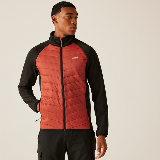 Men's Sacramento X 3-in-1 Jacket Red Ochre Black