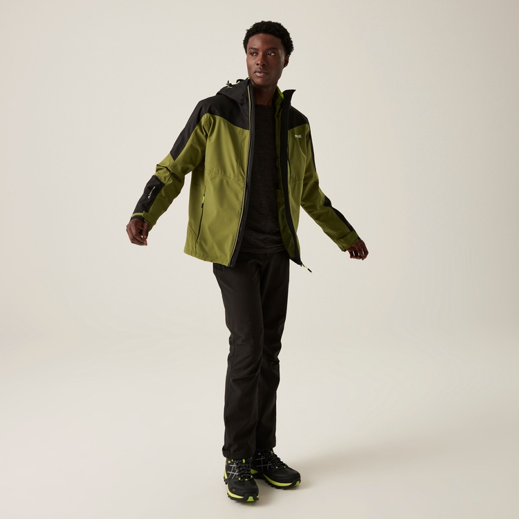 Men's Wentwood IX 3-in-1 Jacket - Nephrite Green Black | Regatta