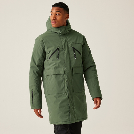 Christian Lacroix Men s Nyons Waterproof Padded Jacket Thyme Leaf Regatta IE