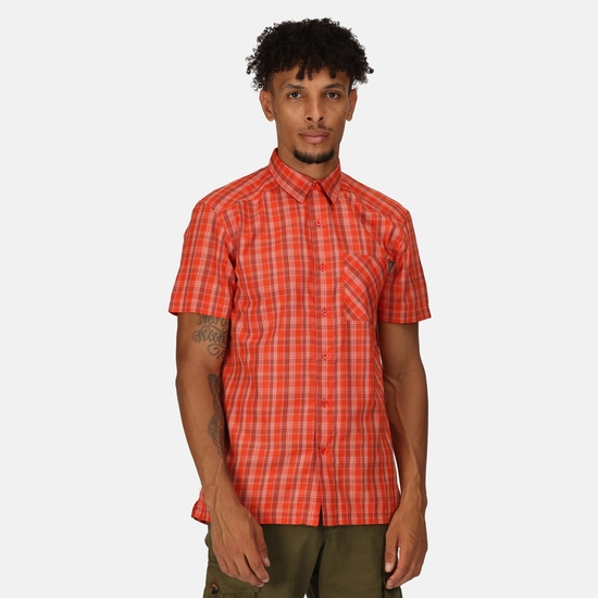Kalambo VII Homme Chemise a manches courtes Orange Regatta FR